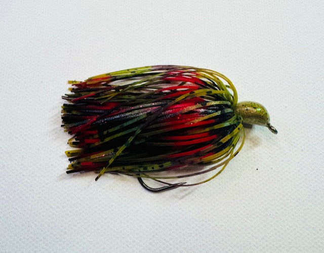 Bloody Bruised Banana Bladed Bass Jig