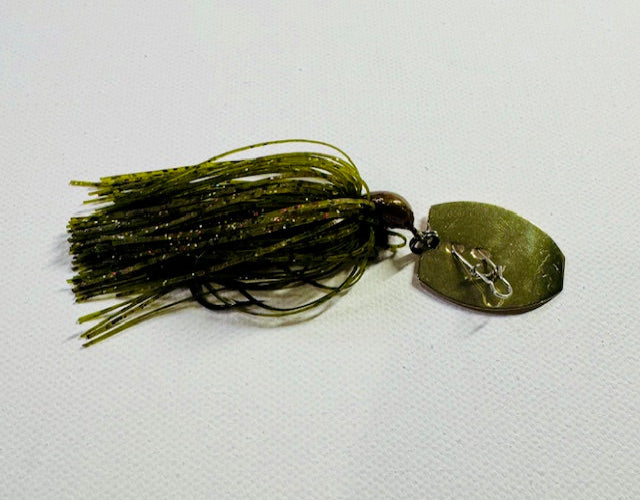 Watermelon Red Bladed Bass Jig